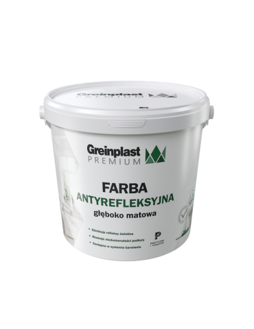Antireflex helmatt vit 3L